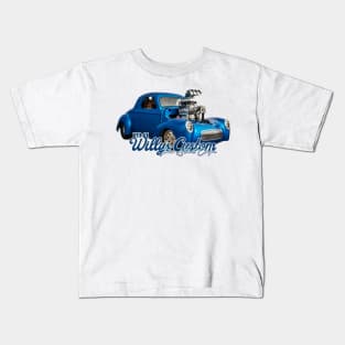 1941 Willys Custom Pro Street Coupe Kids T-Shirt